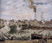 Camille Pissarro Bridge painting
